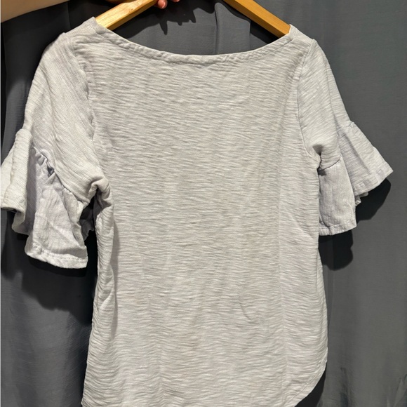 Anthropologie Ruffled top Size Medium - Picture 2 of 5